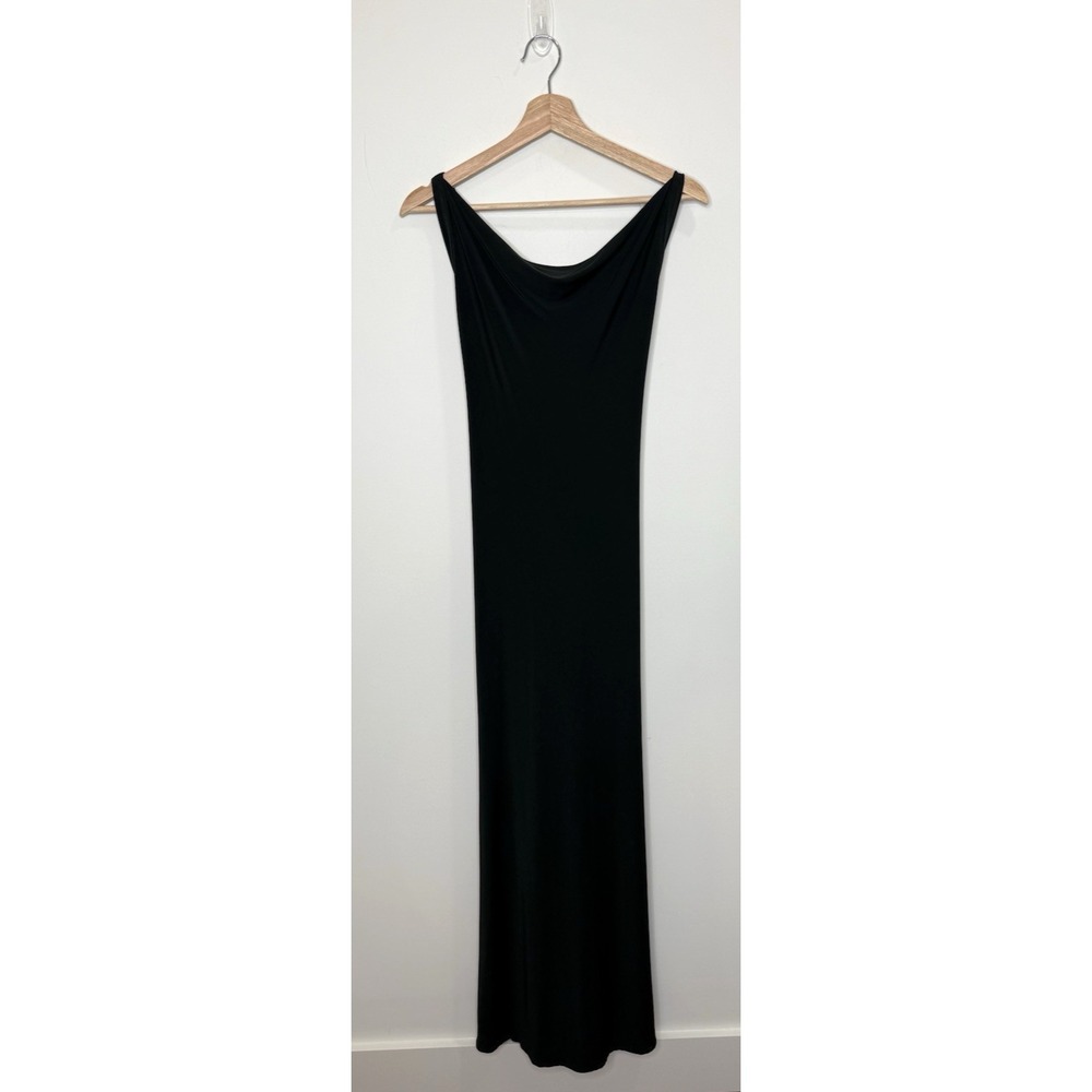 Kay Unger Dress 8 Maxi Gown Dark Romantic Beaded Whimsigoth Forest Fairy Elegant